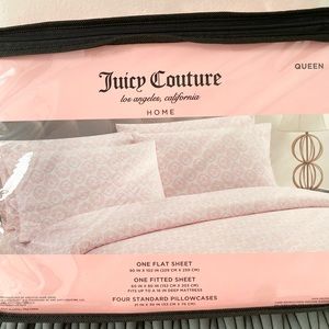 JUICY COUTURE BED SHEETS